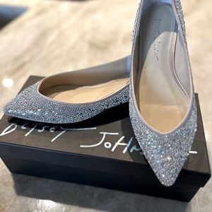 Beautiful sparkling Betsy Johnson flats